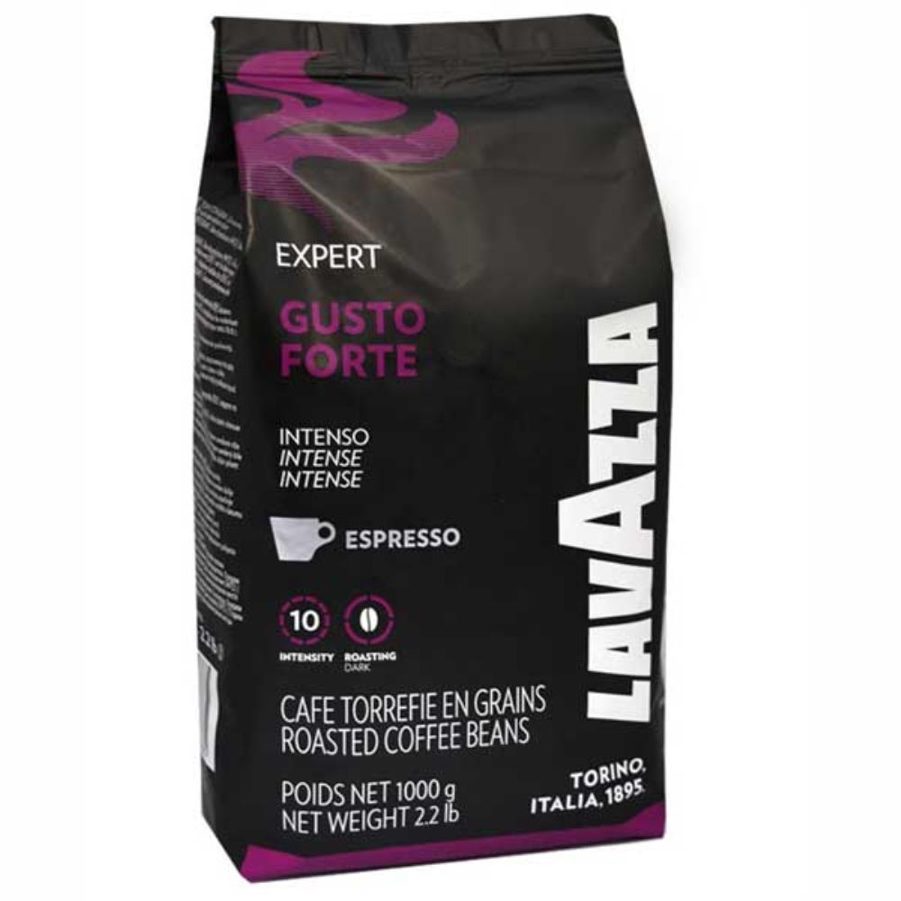 قهوه دان لاواتزا مدل gusto forte مقدار 1 کیلو گرم