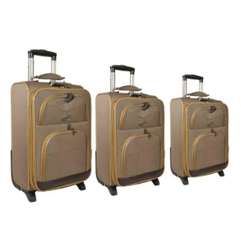 مجموعه سه عددی چمدان مدل تاپ یورو 1