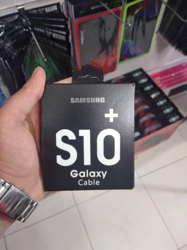 کابل تایپ سی +Samsung S10 پک دار